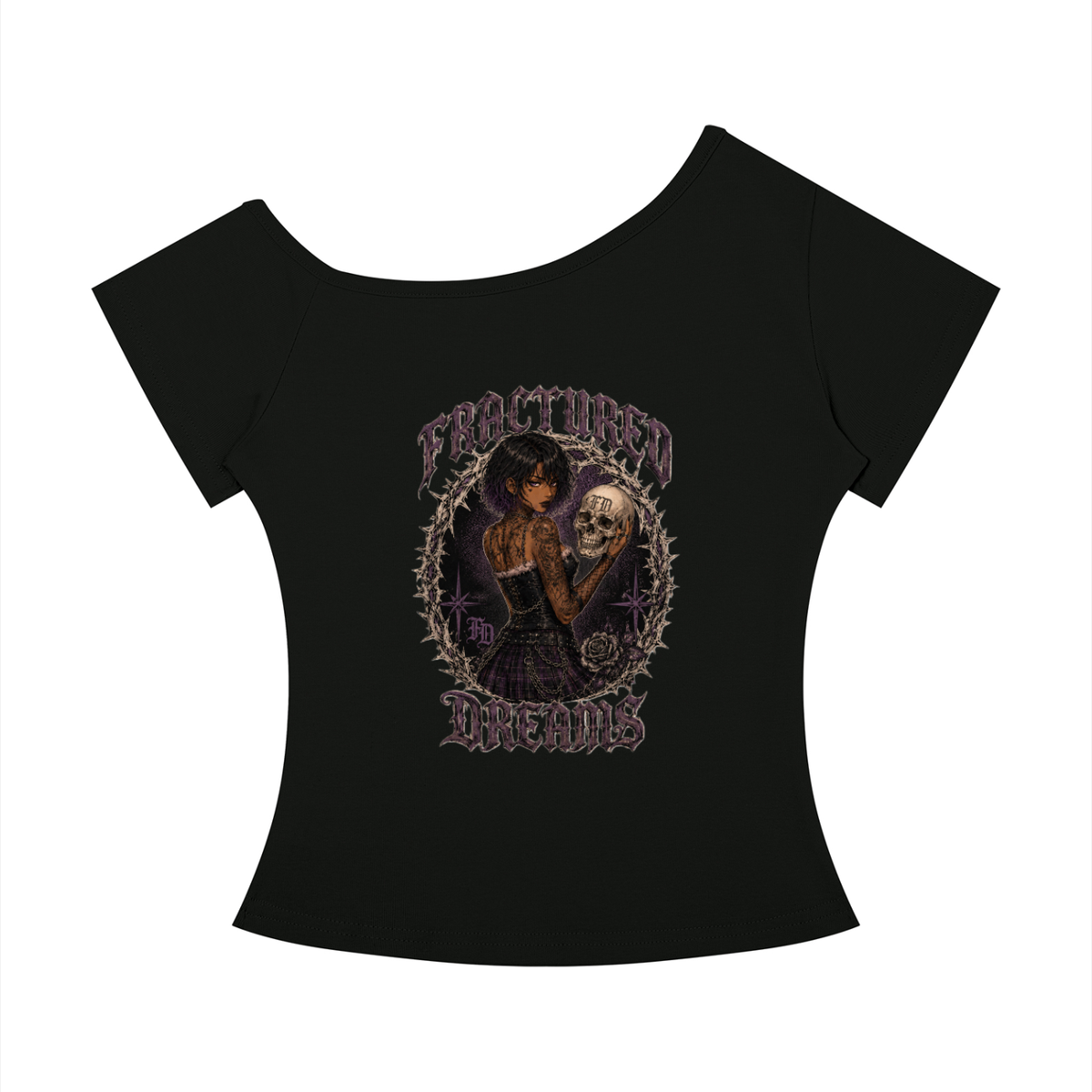 Women’s Off-the-Shoulder T-Shirt