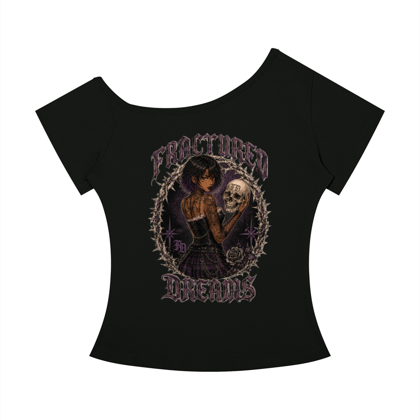 Women’s Off-the-Shoulder T-Shirt