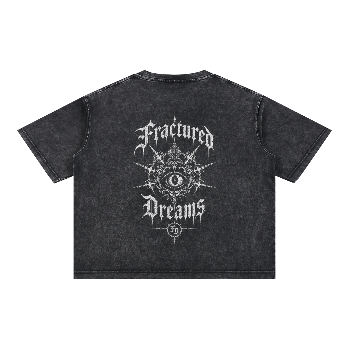 Mineral Wash Boxy Cotton T-Shirt